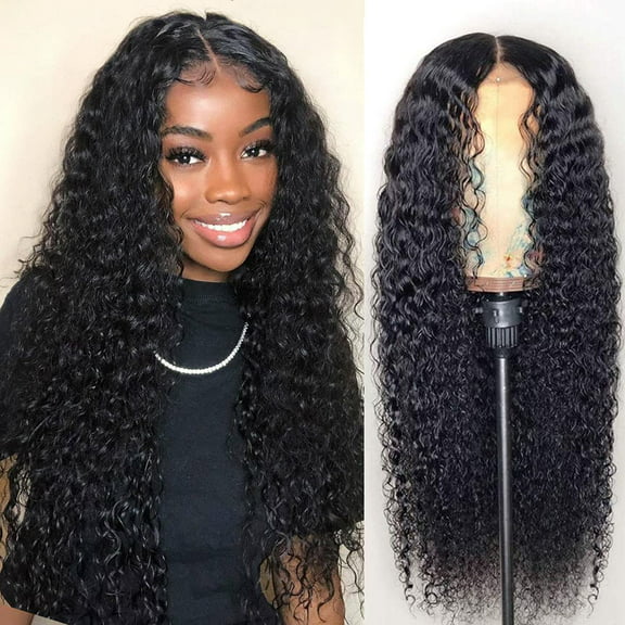 Deep Curly Frontal Wig