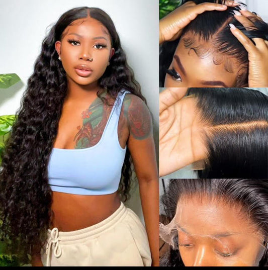 Burmese Curl Frontal Wig